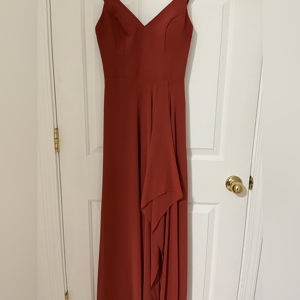 Azazie Terracotta Dress